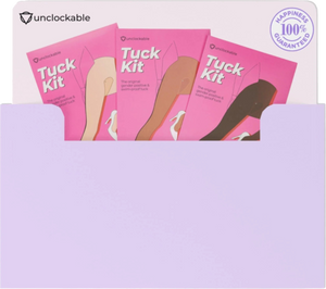 Unclockable Tuck Kit Example Unclockable | Tuck and Tape with T-Tape and the How To Tuck Guide